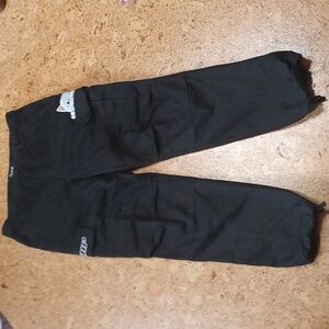 Ripndip Men's Black Cotton Cargo Pants With Embroidery Size 34 NWOT